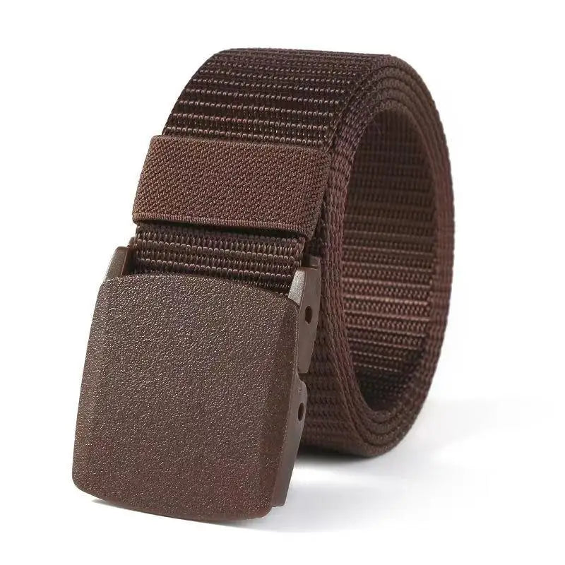 Men's Belt Outdoor Casual Canvas Belt Metal Free Training Nylon Tactical Belt With Pants Jeans Belt Sports Belts For Men Women