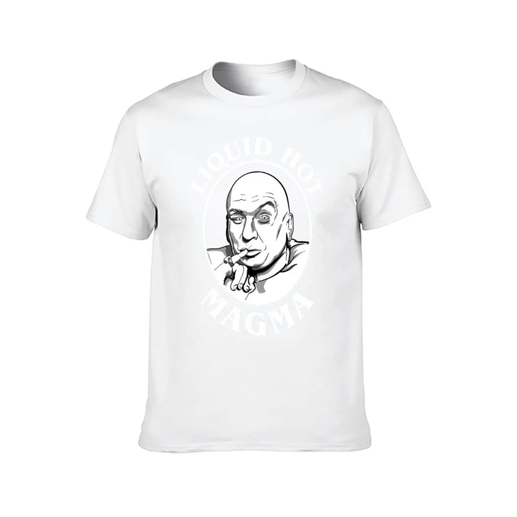 Dr Evil's Liquid Hot Magma Quote T-Shirt t shirt man designer t shirt man casual T-Shirt