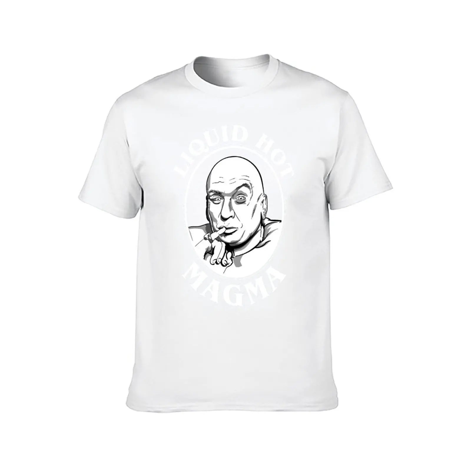 Dr Evil's Liquid Hot Magma Quote T-Shirt t shirt man designer t shirt man casual T-Shirt