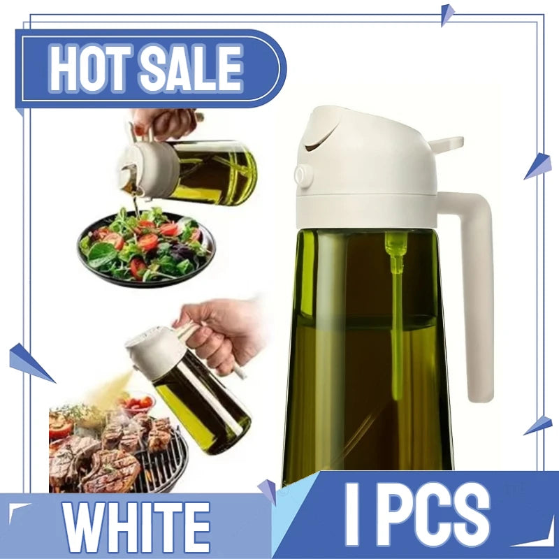 Plastic Spray Oil Sprayer Bottle Spray Oil Dispenser Oil Jar Cruet BBQ Kitchen Baking Roasting Picnic Kitchen Tool