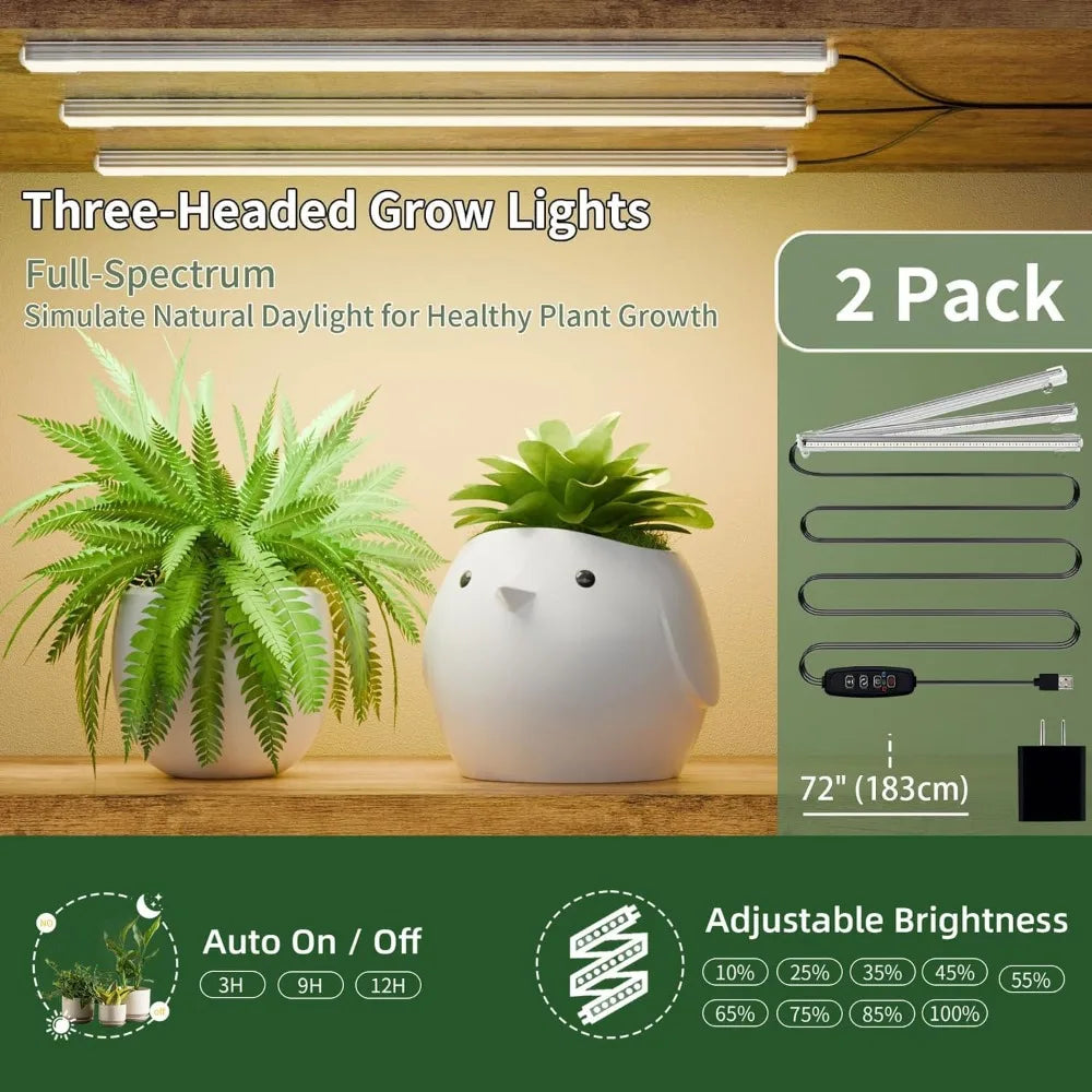 Stand Indoor with Grow Lights, 6 Tiered Metal Shelf, 55" Large  Stand for Indoor  Multiple, Corner