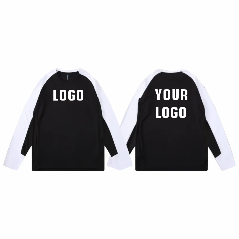 Sports Running Long Sleeved Round Neck Shirts Jogging T-shirts For Men Custom Tops Loose Men And Women Quick-Drying Sportswear