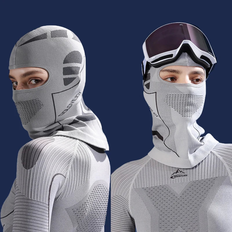 1Pcs Men Women Cold-Proof Thermal Scarf Ski Hat Balaclava Full Face Mask Ski Cycling Hunting Head Neck Cover Helmet Liner Cap