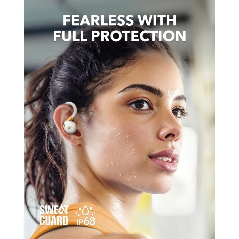 Sport X20 , True-Wireless Workout Earbuds, Rotatable And Extendable Ear Hooks, Noise Cancelling, Deep Bass
