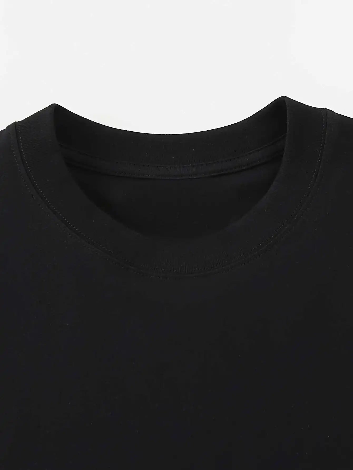t shirt for men 2025 Fashion Basic Graphic Solid color  100%cotton sports anime Printed Running top Breathable Couple Y2k tops