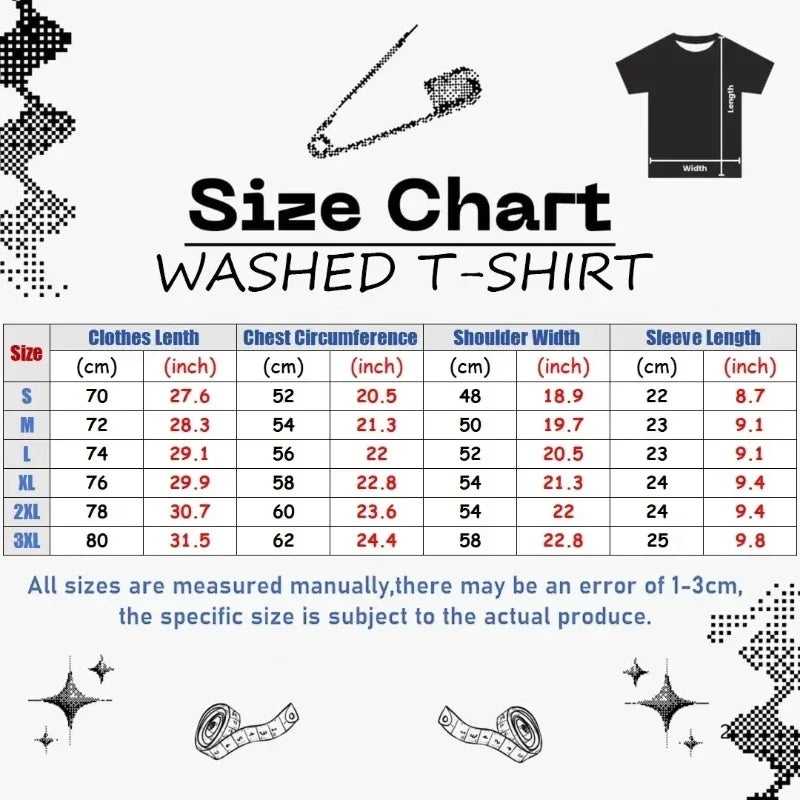 DEATH NOTE Graphic T-shirt Yagami Light Anime Print Vintage Washed Oversized T Shirt Men Women Clothing Cotton Short Sleeve Tees