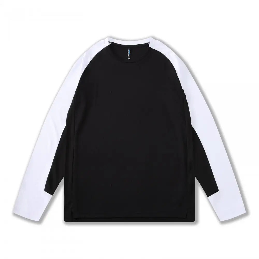 Sports Running Long Sleeved Round Neck Shirts Jogging T-shirts For Men Custom Tops Loose Men And Women Quick-Drying Sportswear